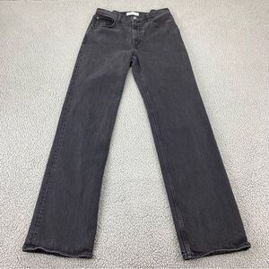 Abercrombie & Fitch High Rise Gray Jeans
